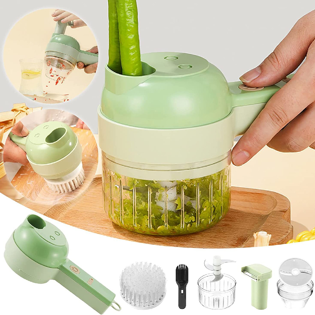 Rechargeable vegetable cutter