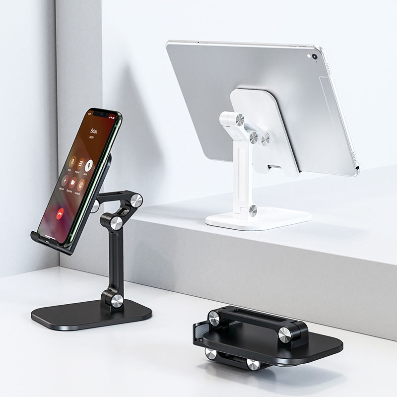 Desktop stand for cell phones