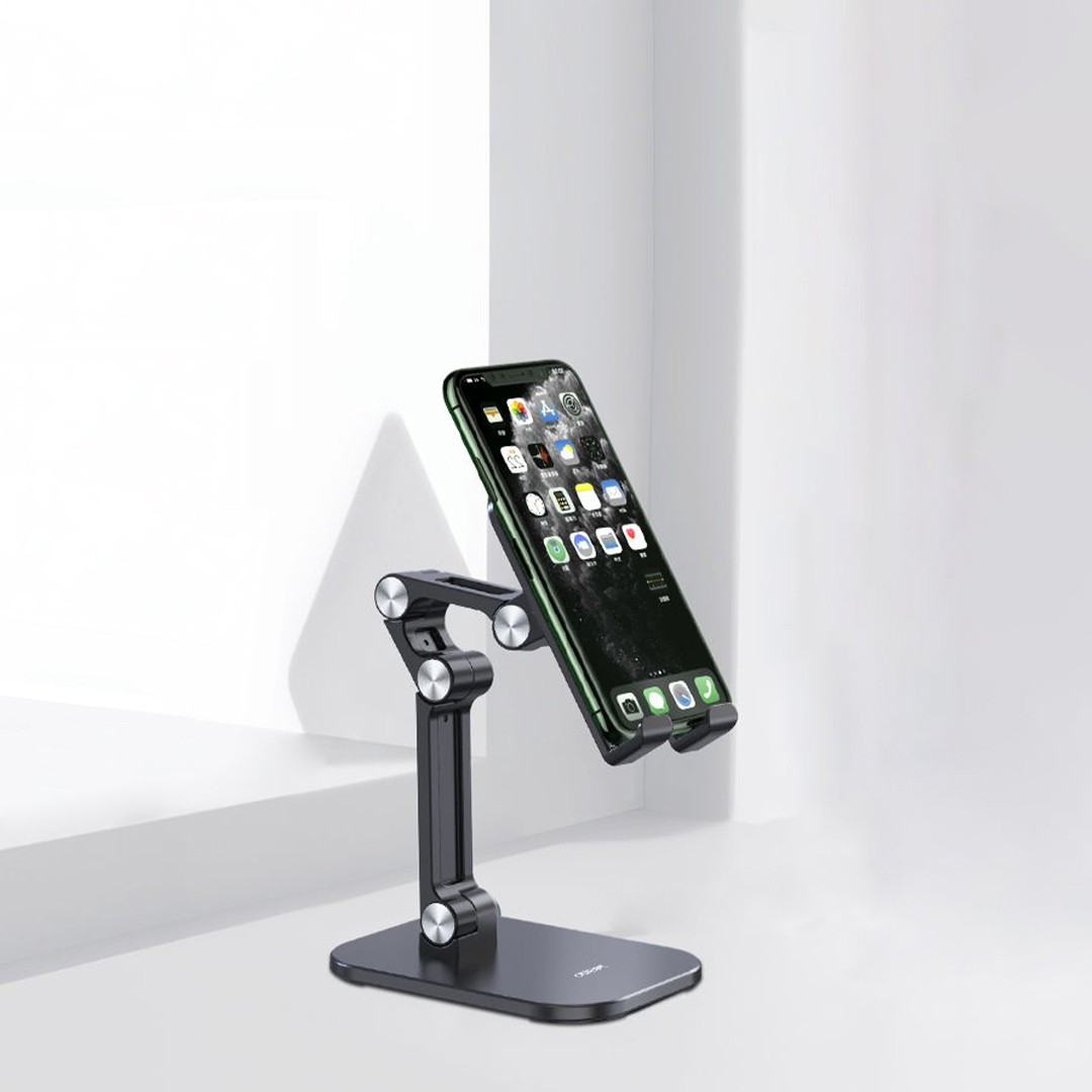 Desktop stand for cell phones