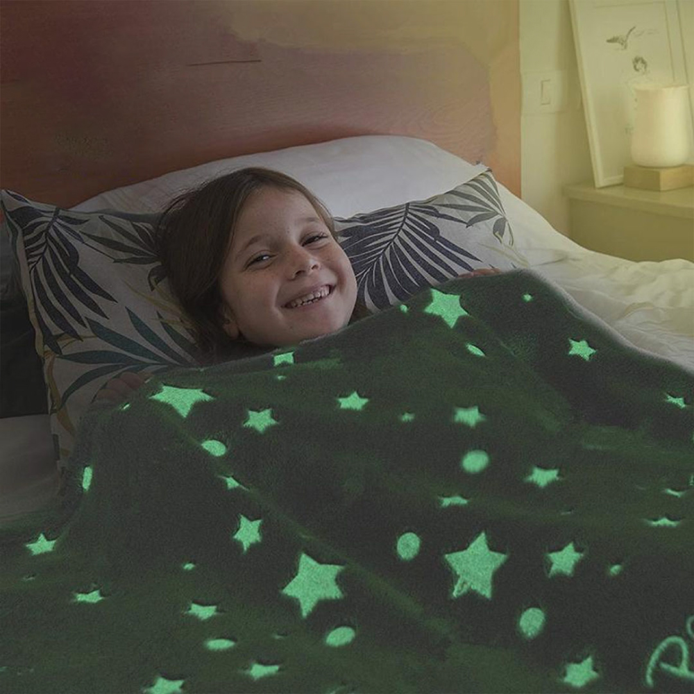 Luminous baby blanket