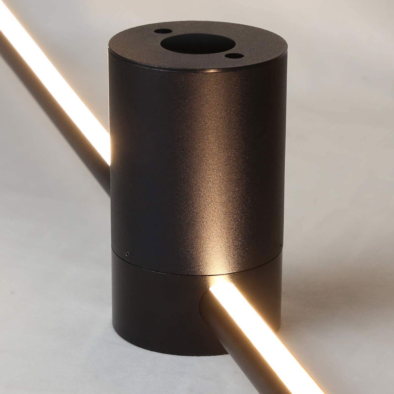 Cylindrical RGB light