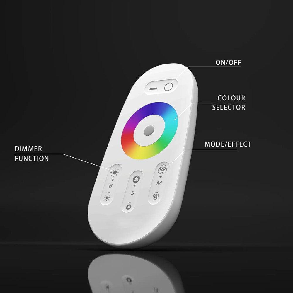 Cylindrical RGB light