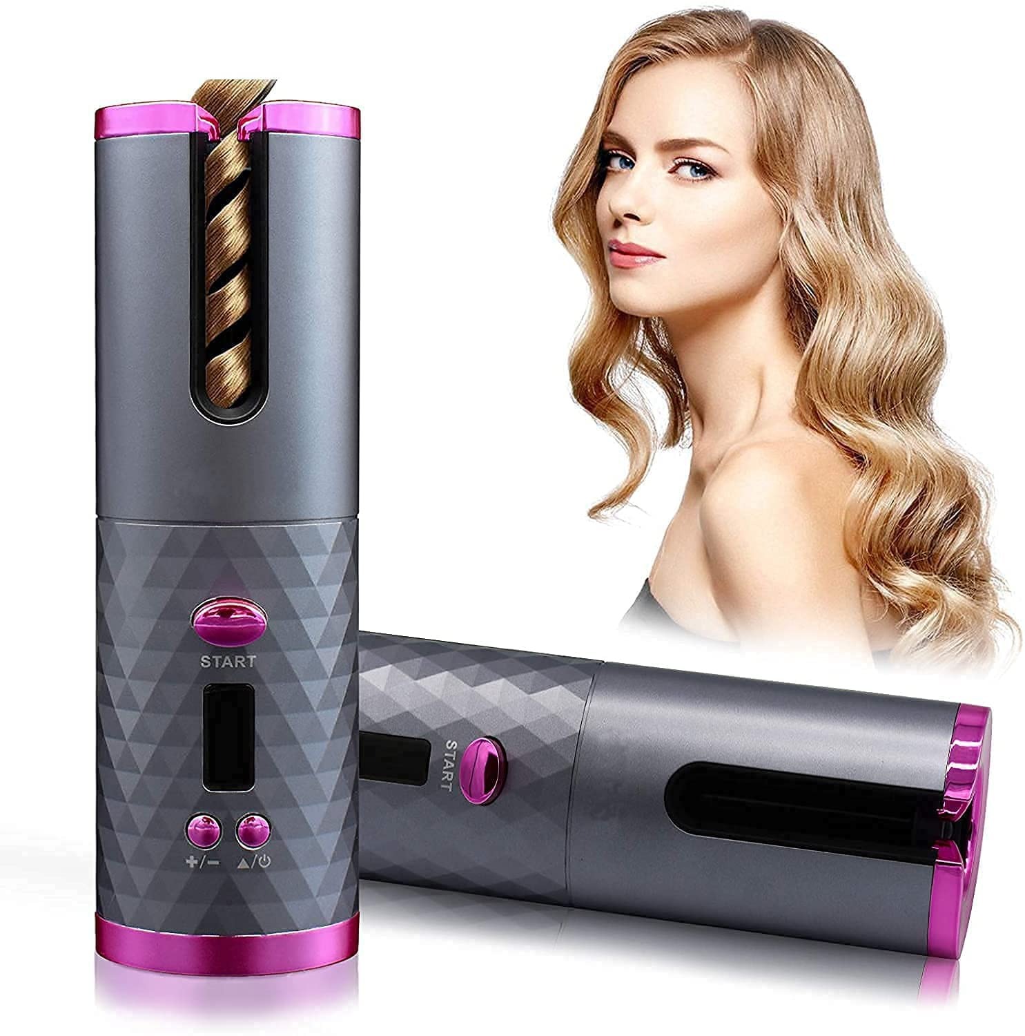 Wireless hair curler