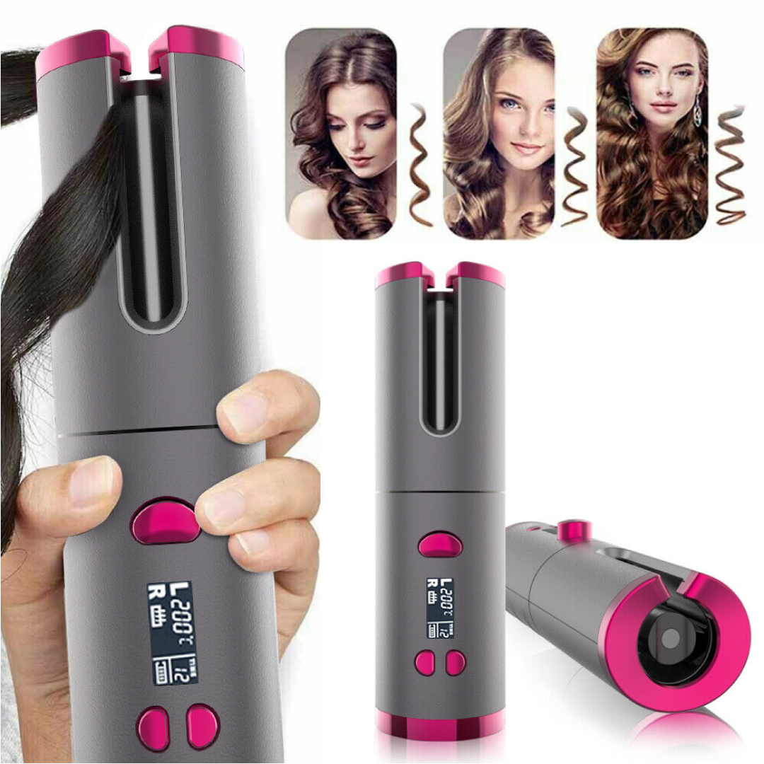 Wireless hair curler