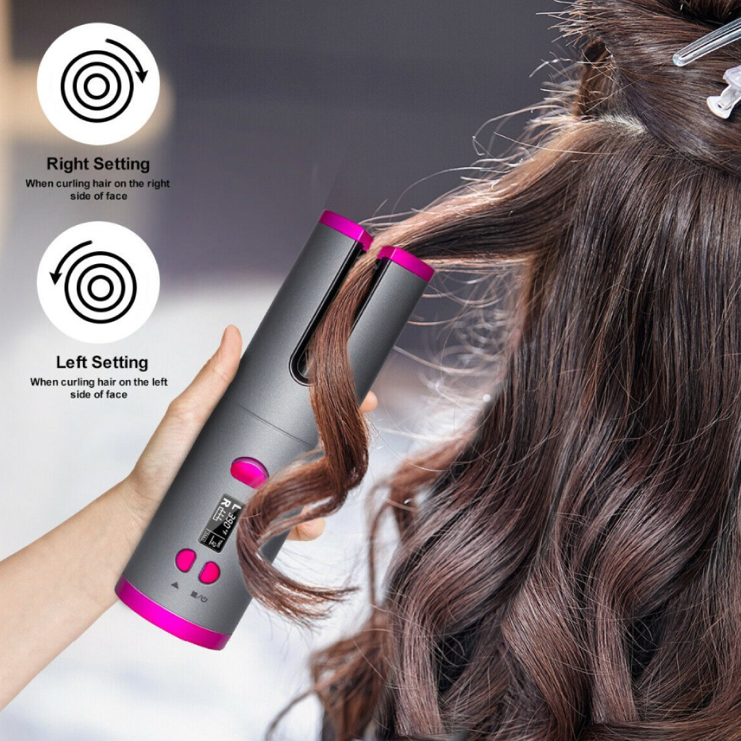 Wireless hair curler