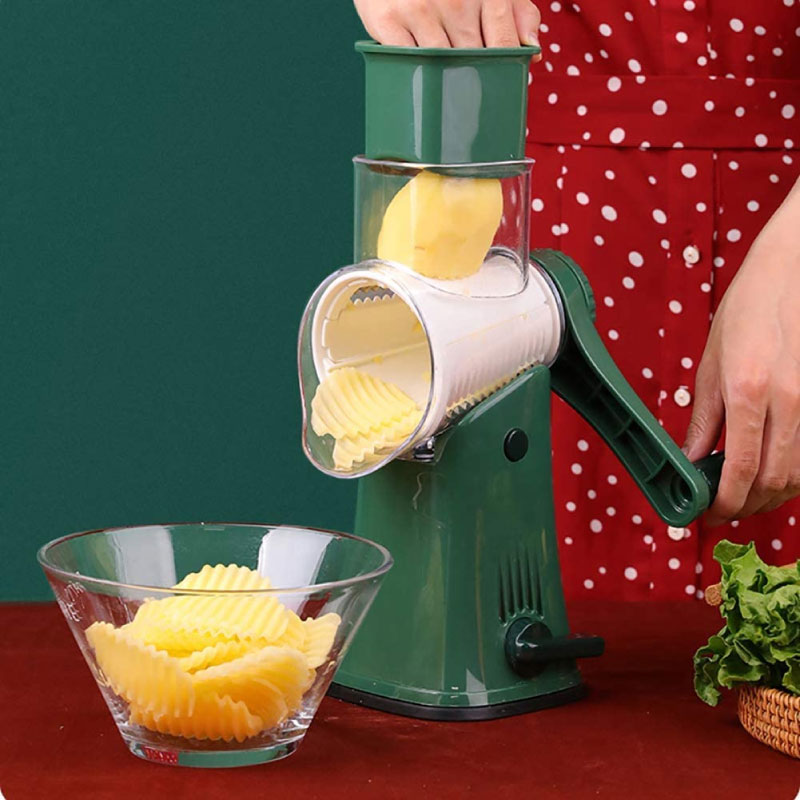 Versatile fruit and vegetable cutter