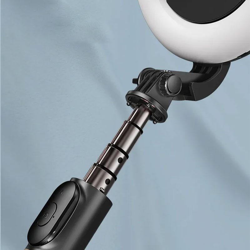 Phone holder with tripod