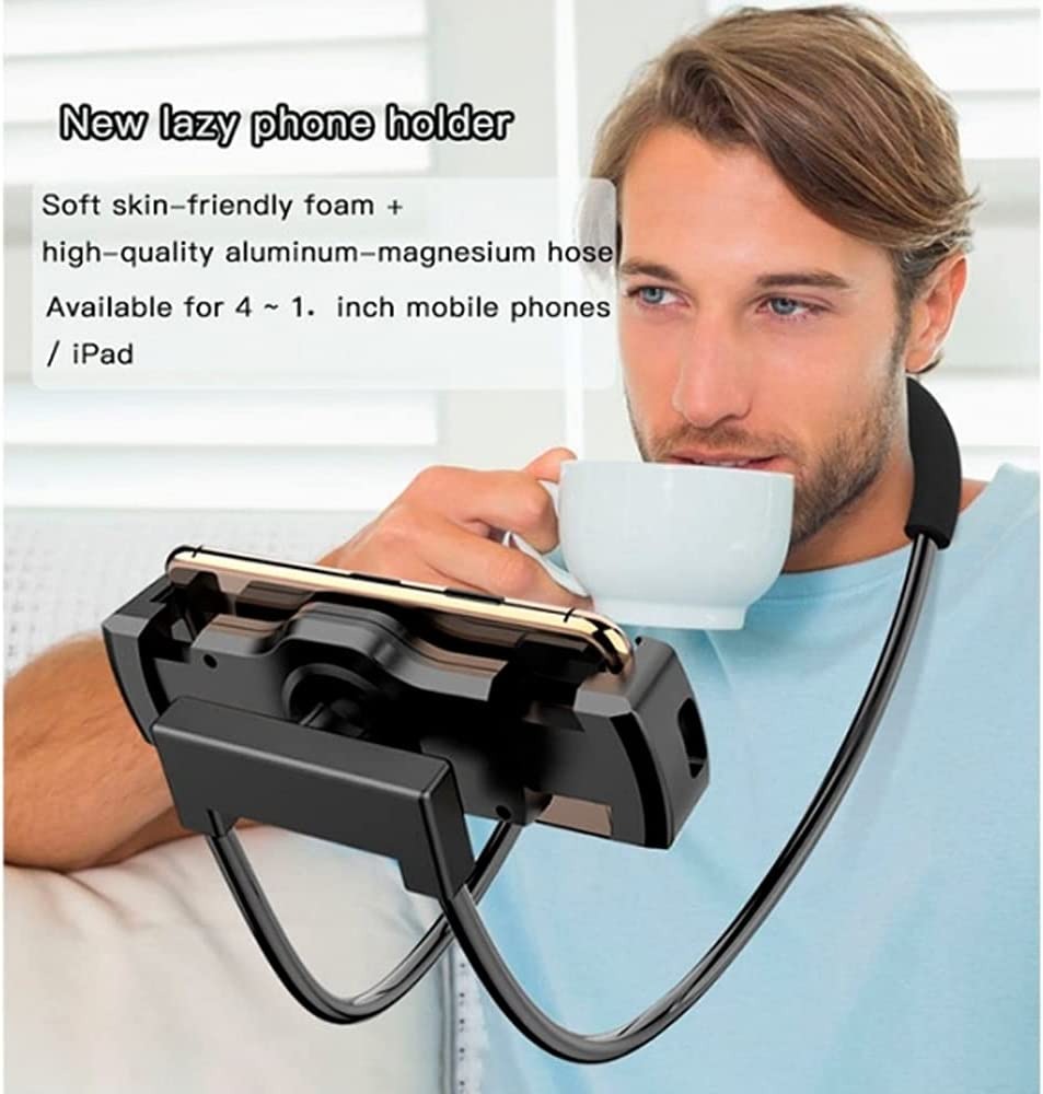 Neck phone holder