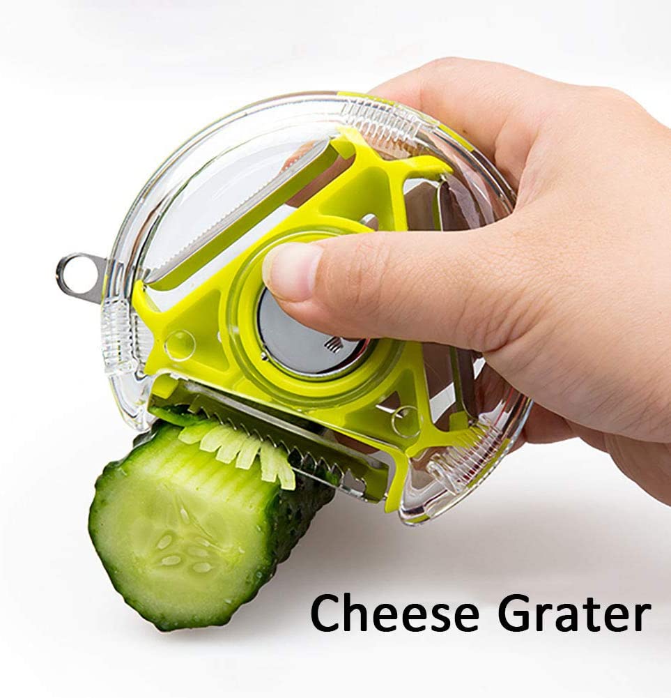 Circular peeler for fruits and vegetables