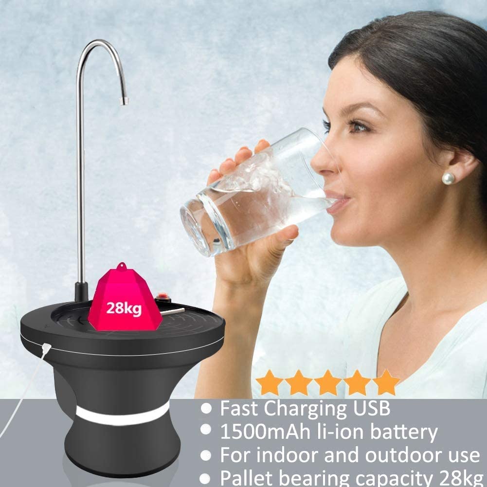 Rechargeable drinking water pump