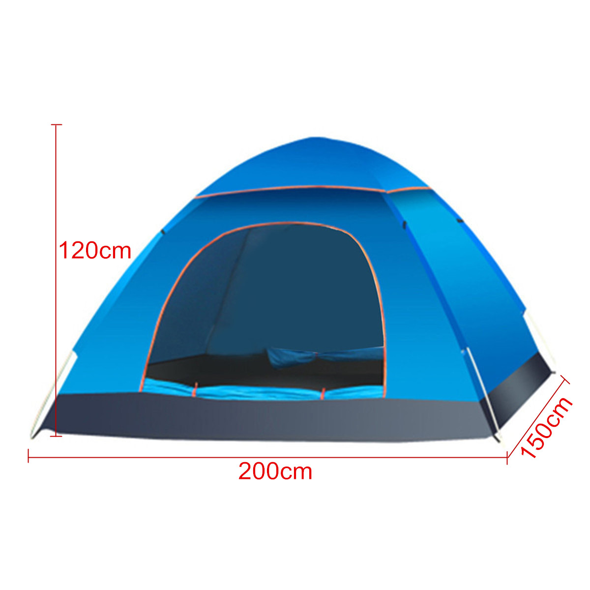 Automatic camping tent