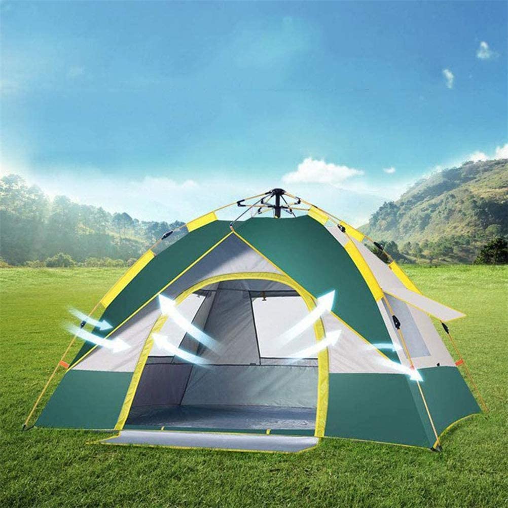 Waterproof family camping tent