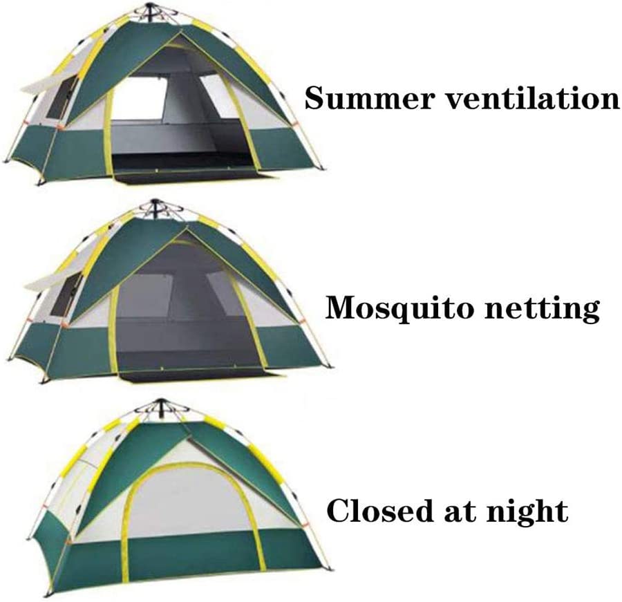 Waterproof family camping tent