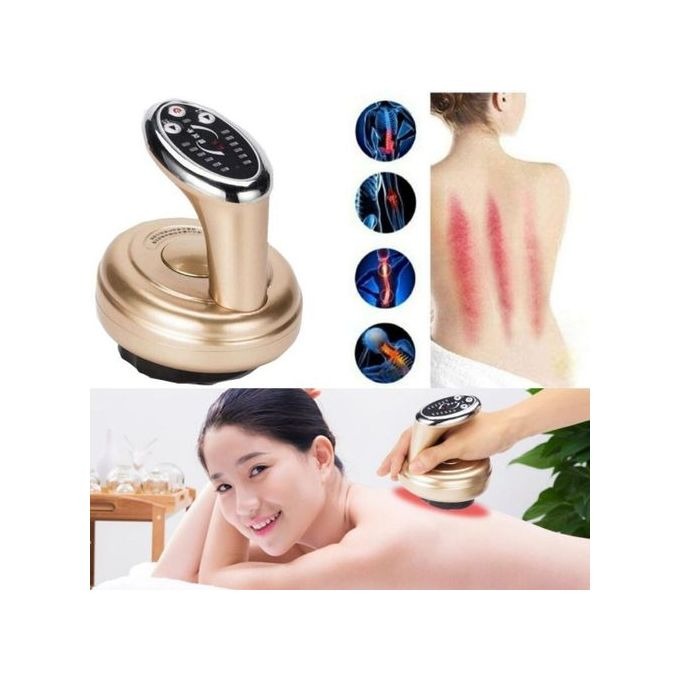 Cupping and electric massage device