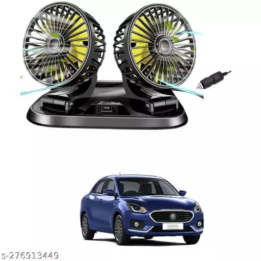 Double car fan