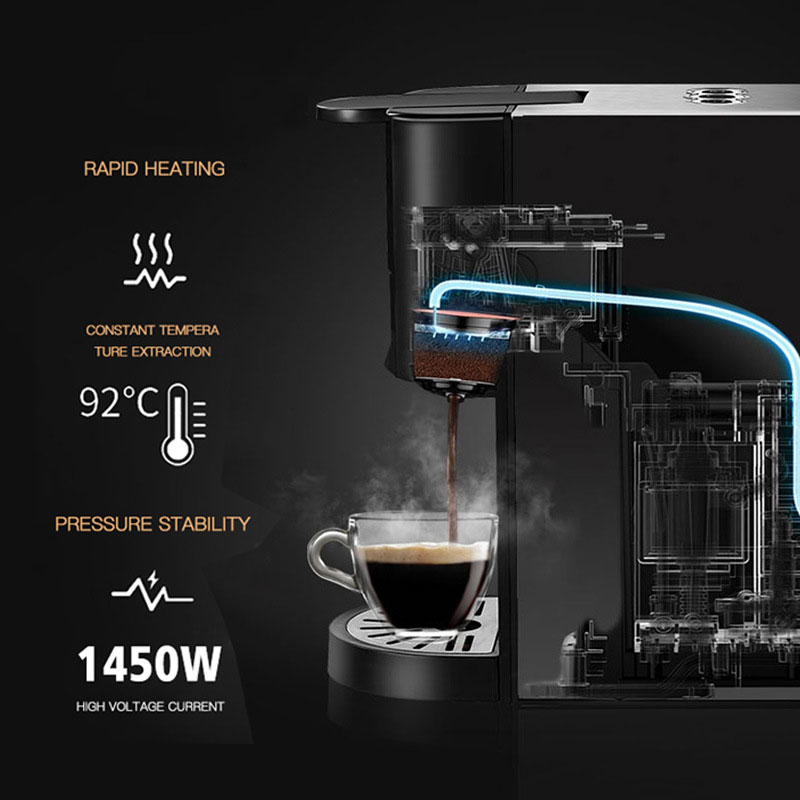 Espresso coffee machine