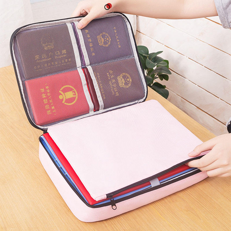 Bag for storing documents and passports