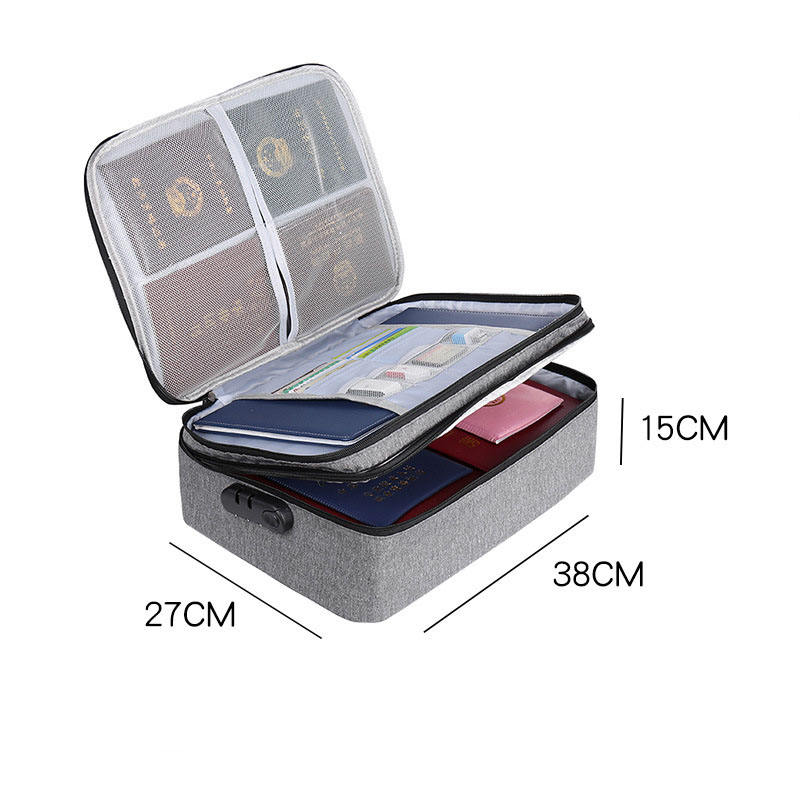 Bag for storing documents and passports