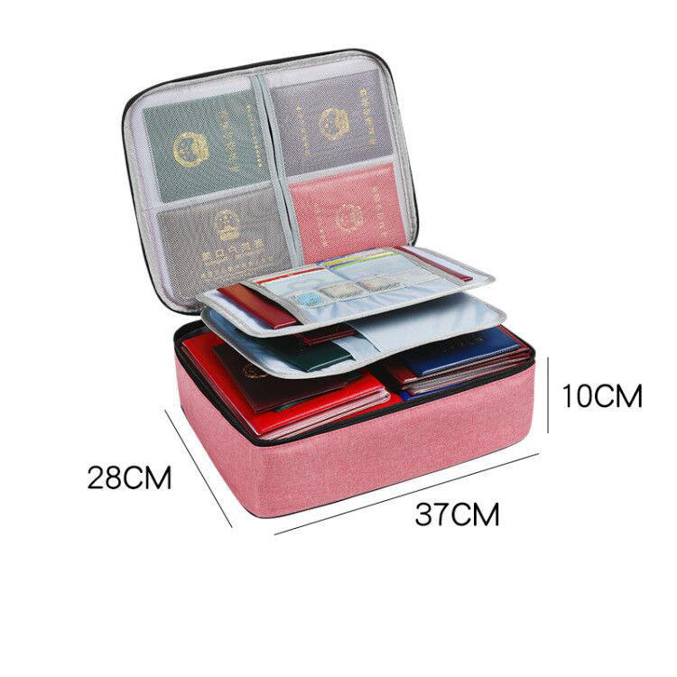 Bag for storing documents and passports