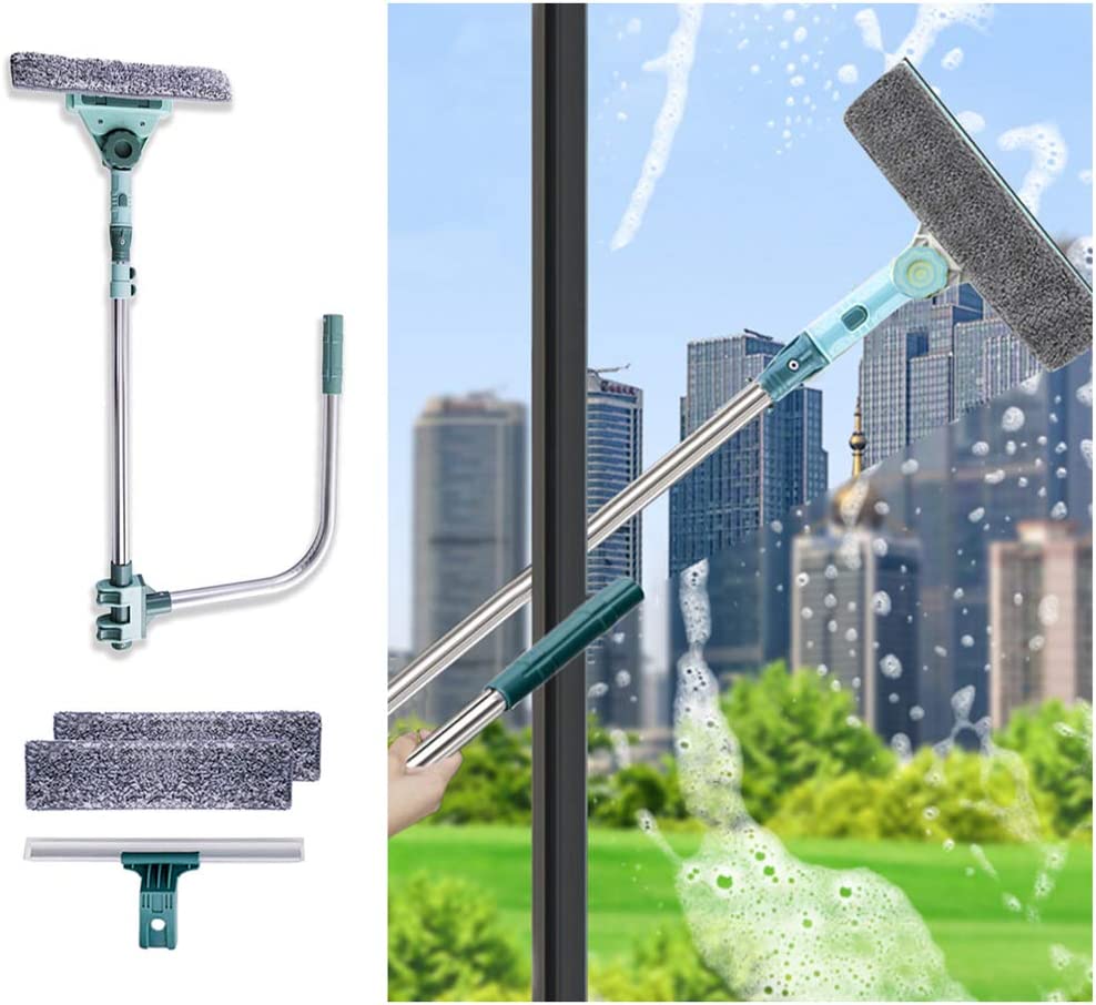 Glass cleaning squeegee