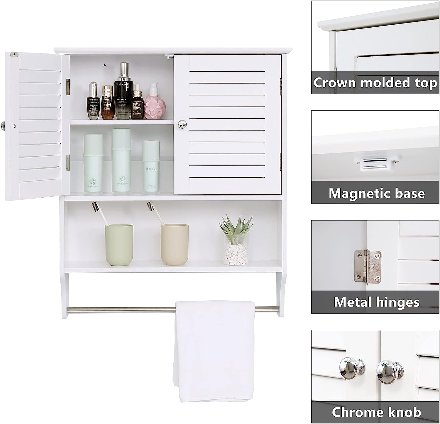 Hanging bathroom cabinet