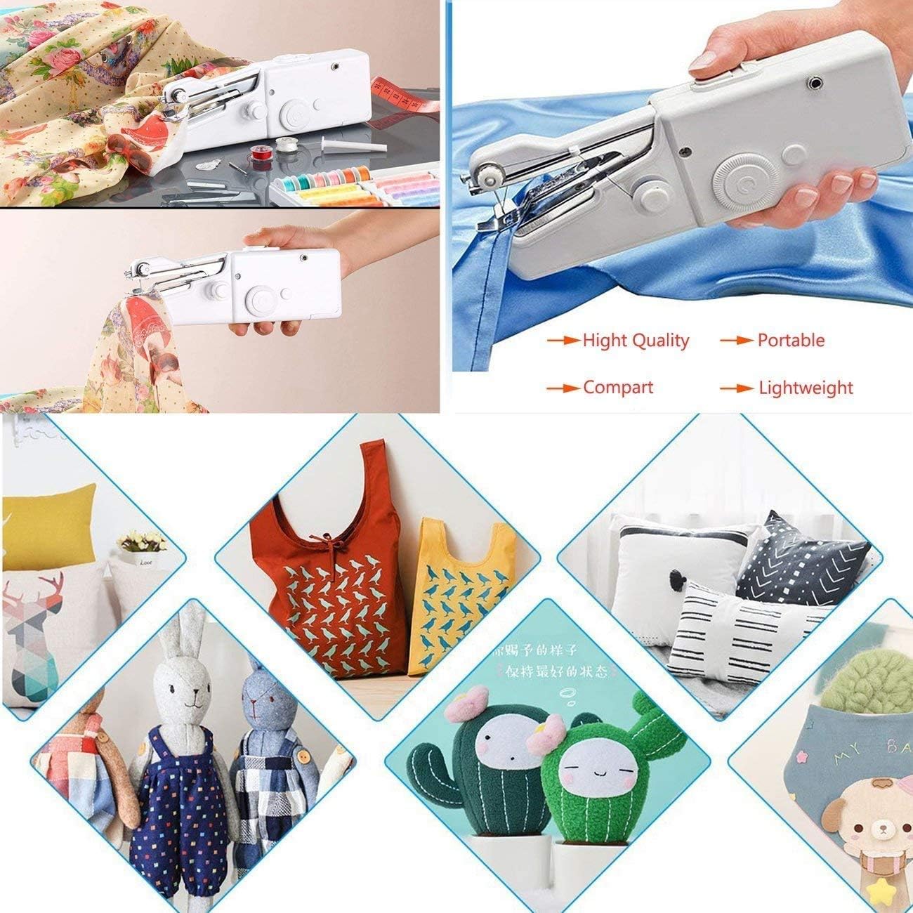 Portable sewing machine