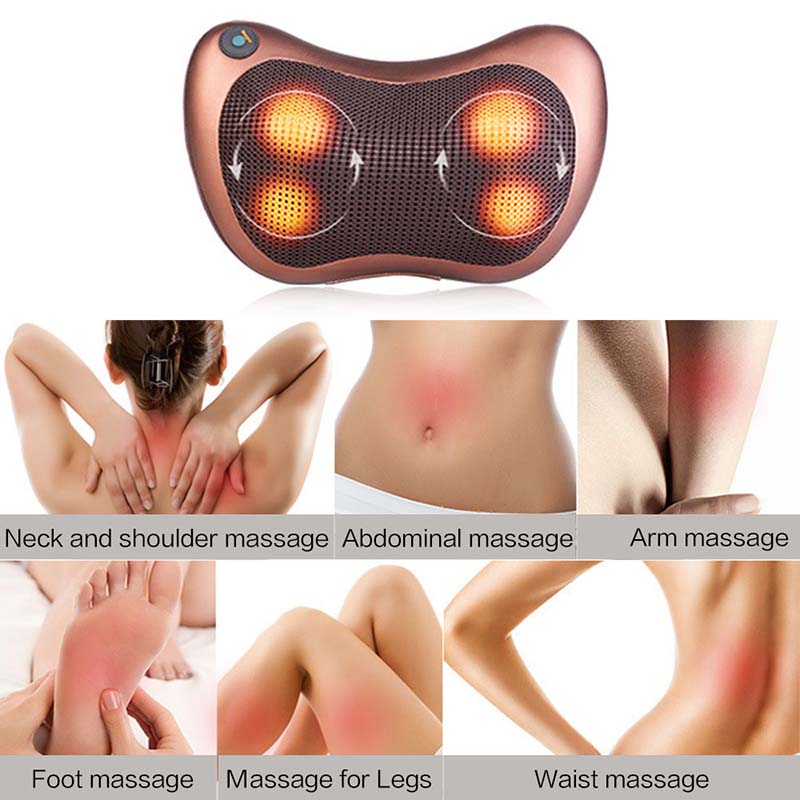 heat massage pillow