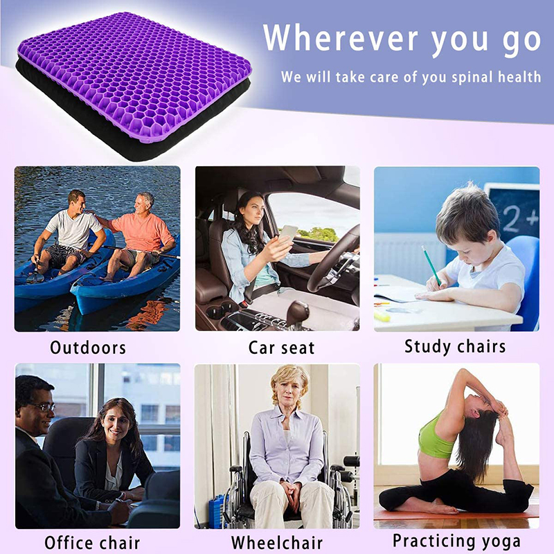 Orthopedic seat cushion