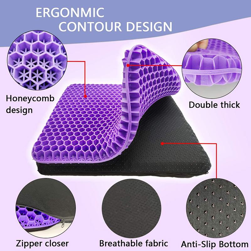 Orthopedic seat cushion