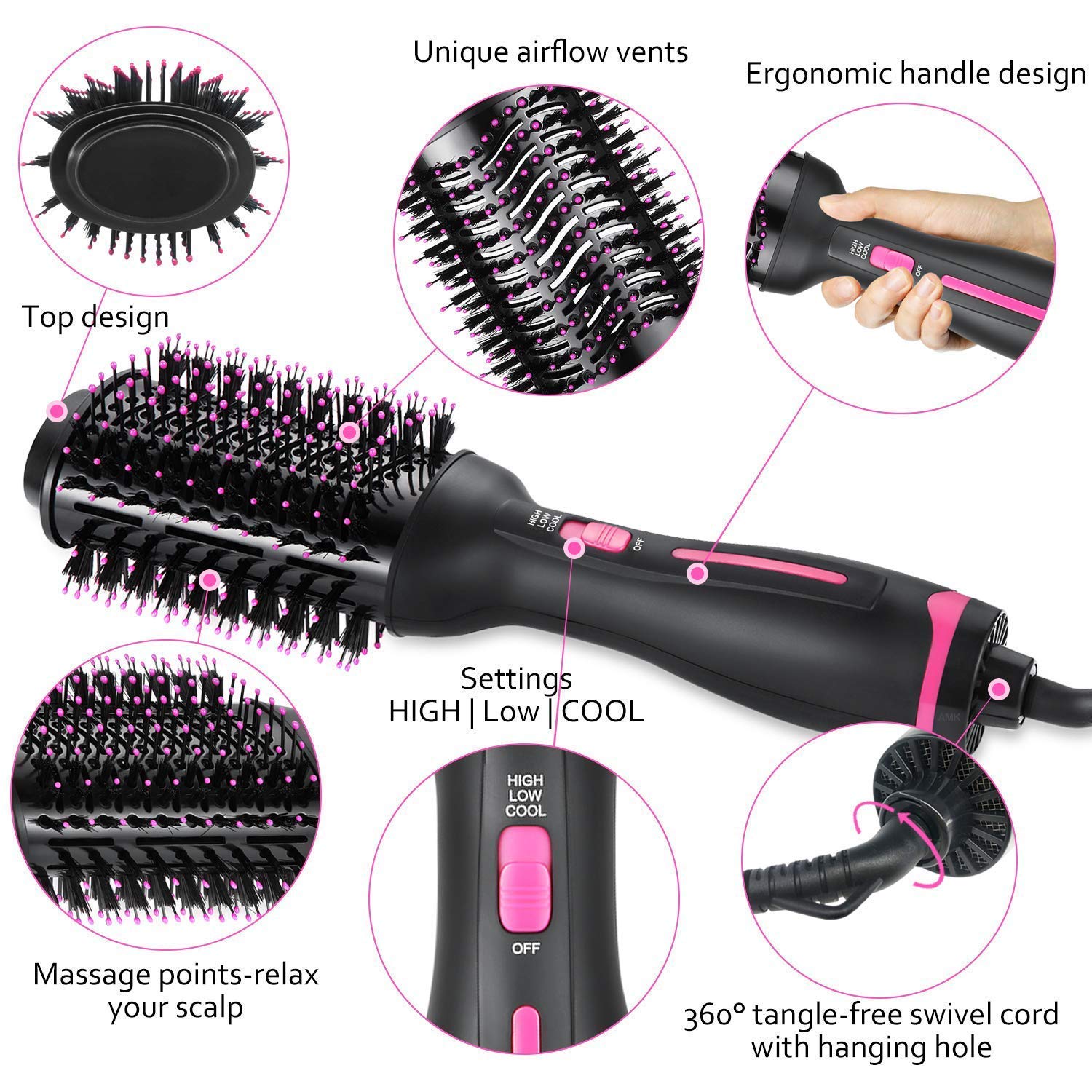 Hair Straightening Comb