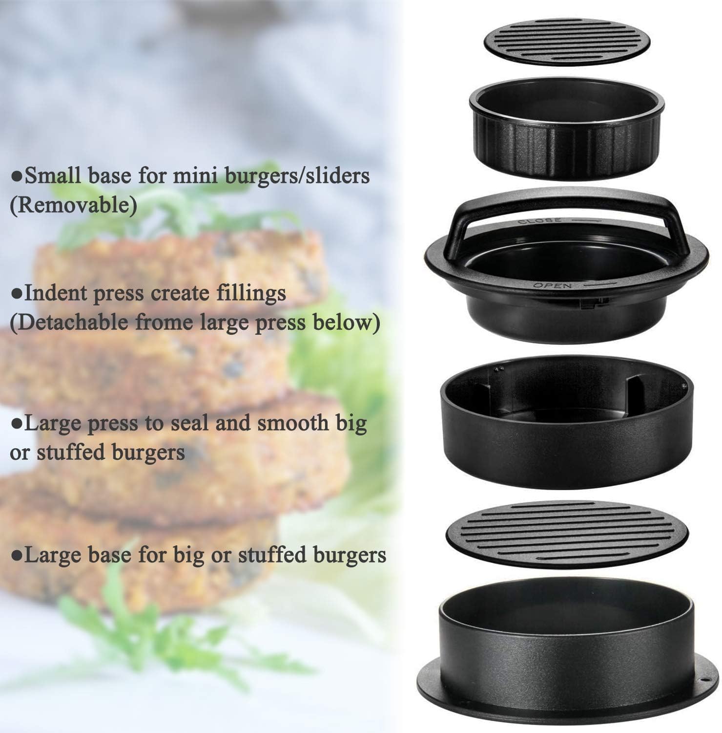 Manual Burger Press