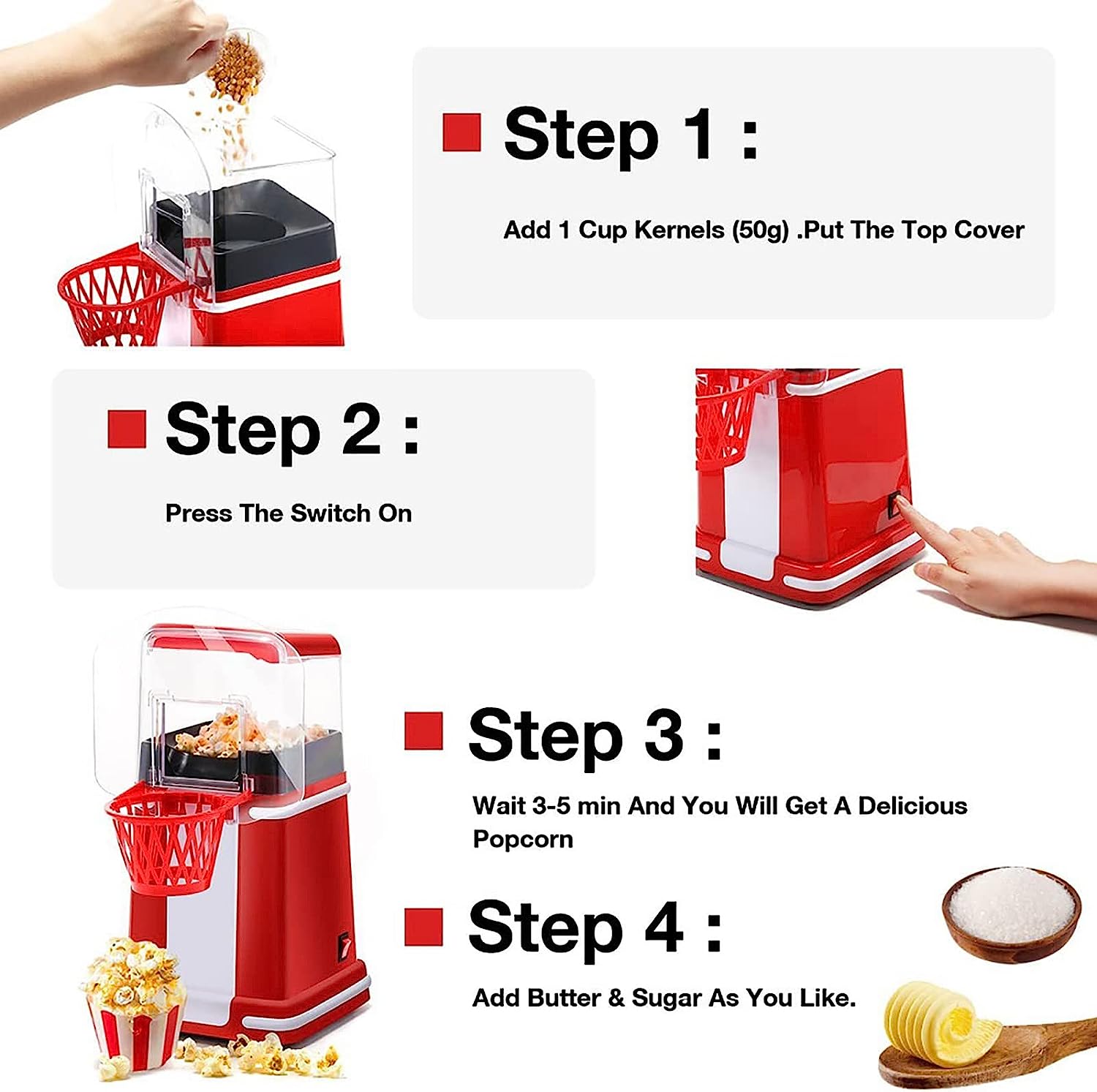 Electric Popcorn Maker