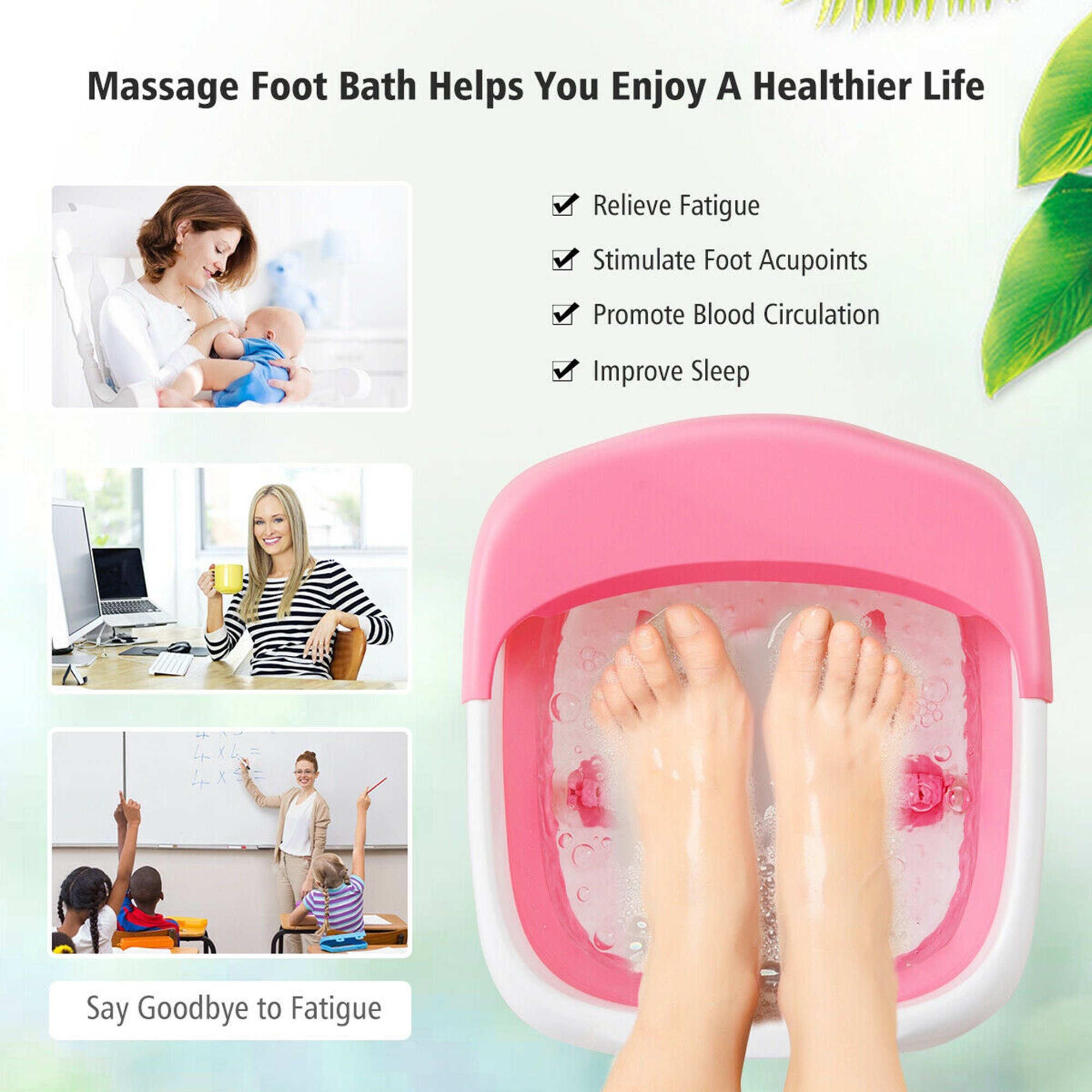 Foot Spa Tub Massager