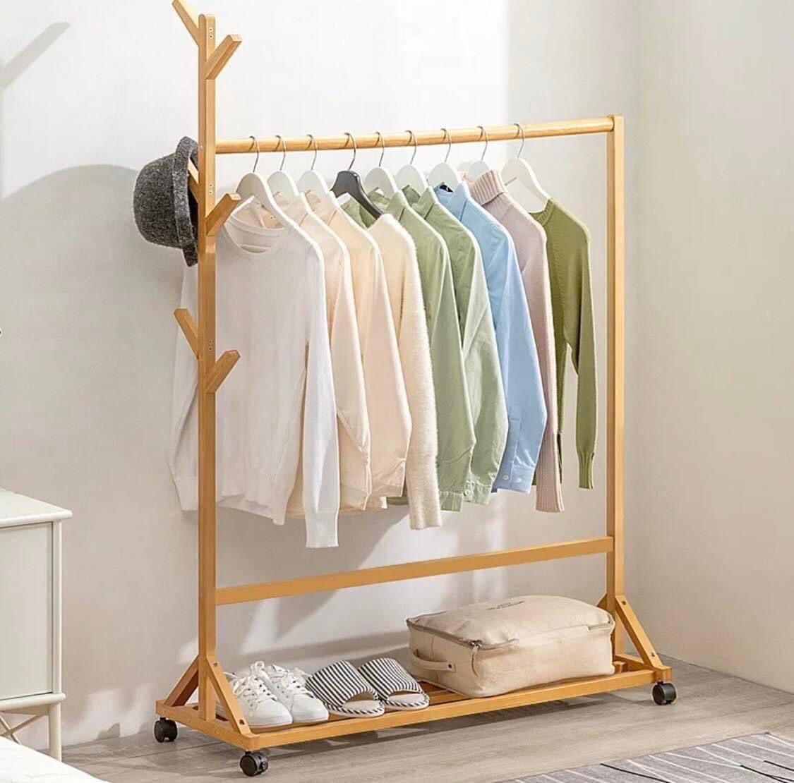 Wooden Clothes Stand