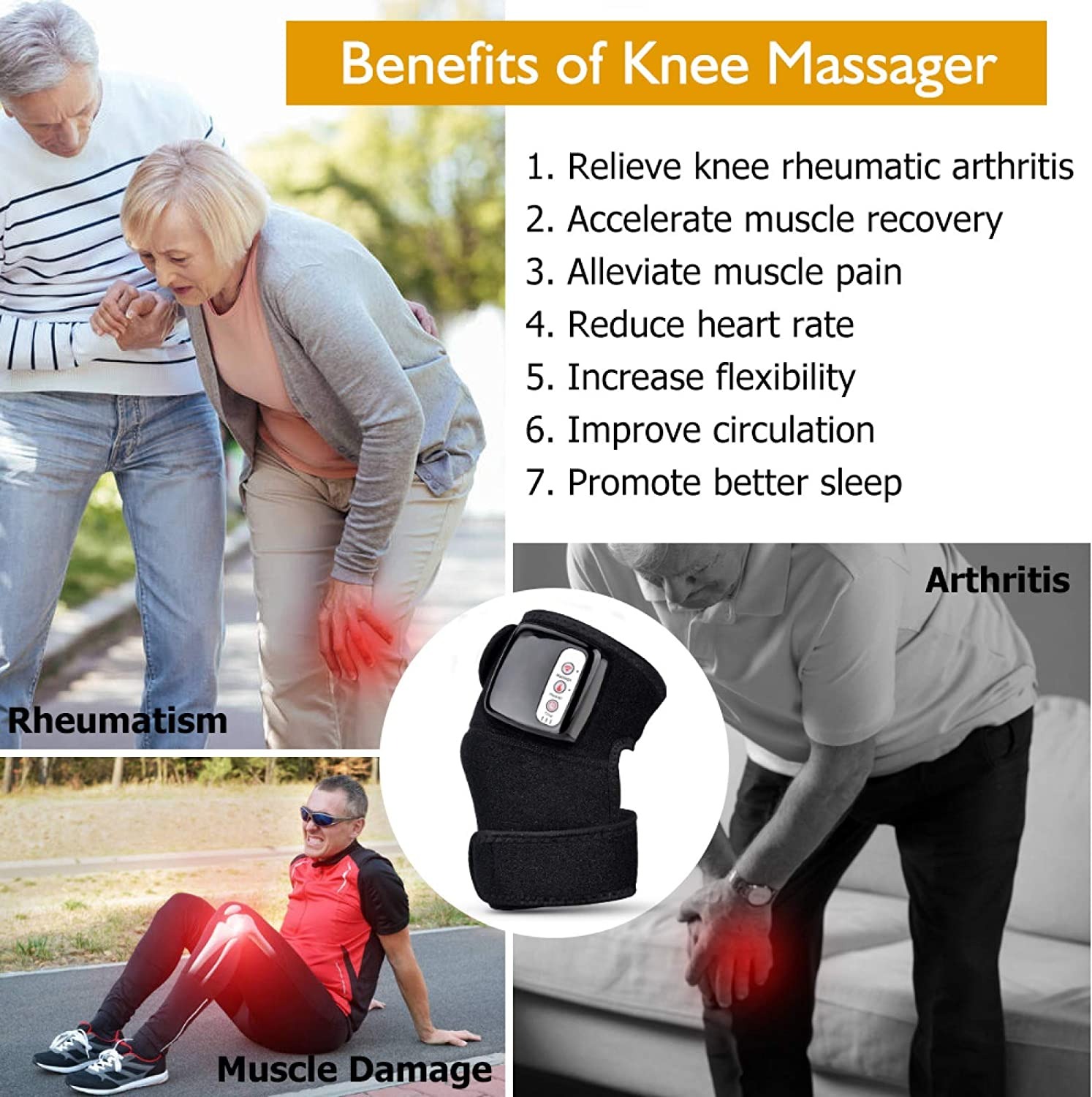 Knee Heat Massager