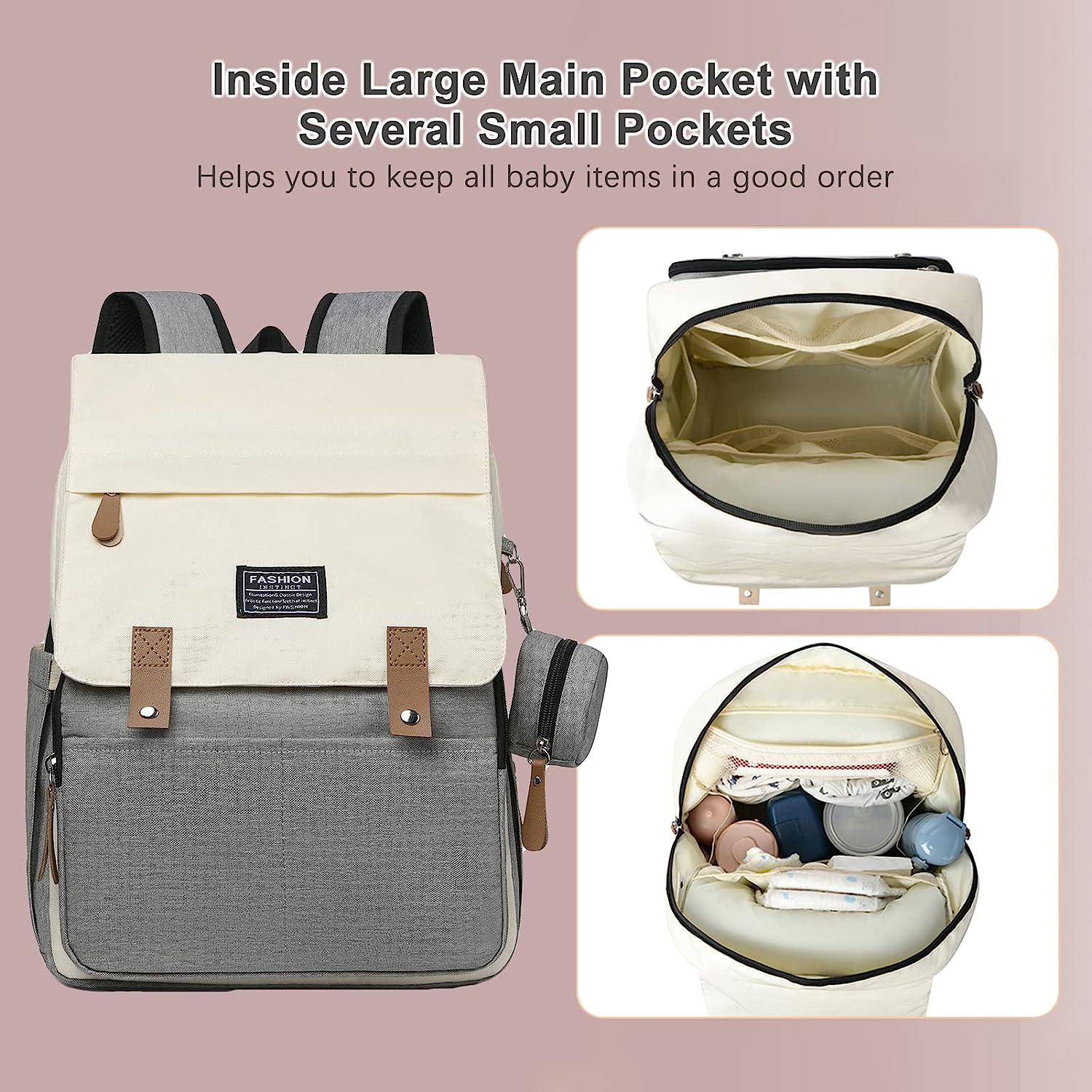 Multi-Functional Diaper Bag