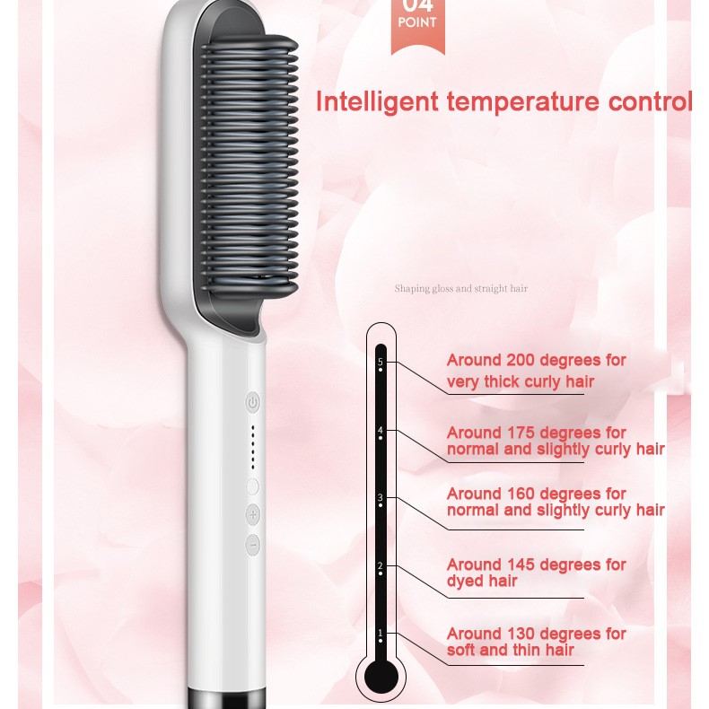 Hot Hair Straightener Comb