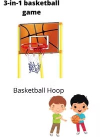 3 in 1 Basketball Stand