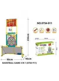 3 in 1 Basketball Stand