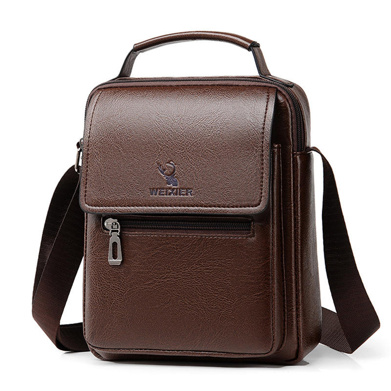 Men Leather Shoulder Bag