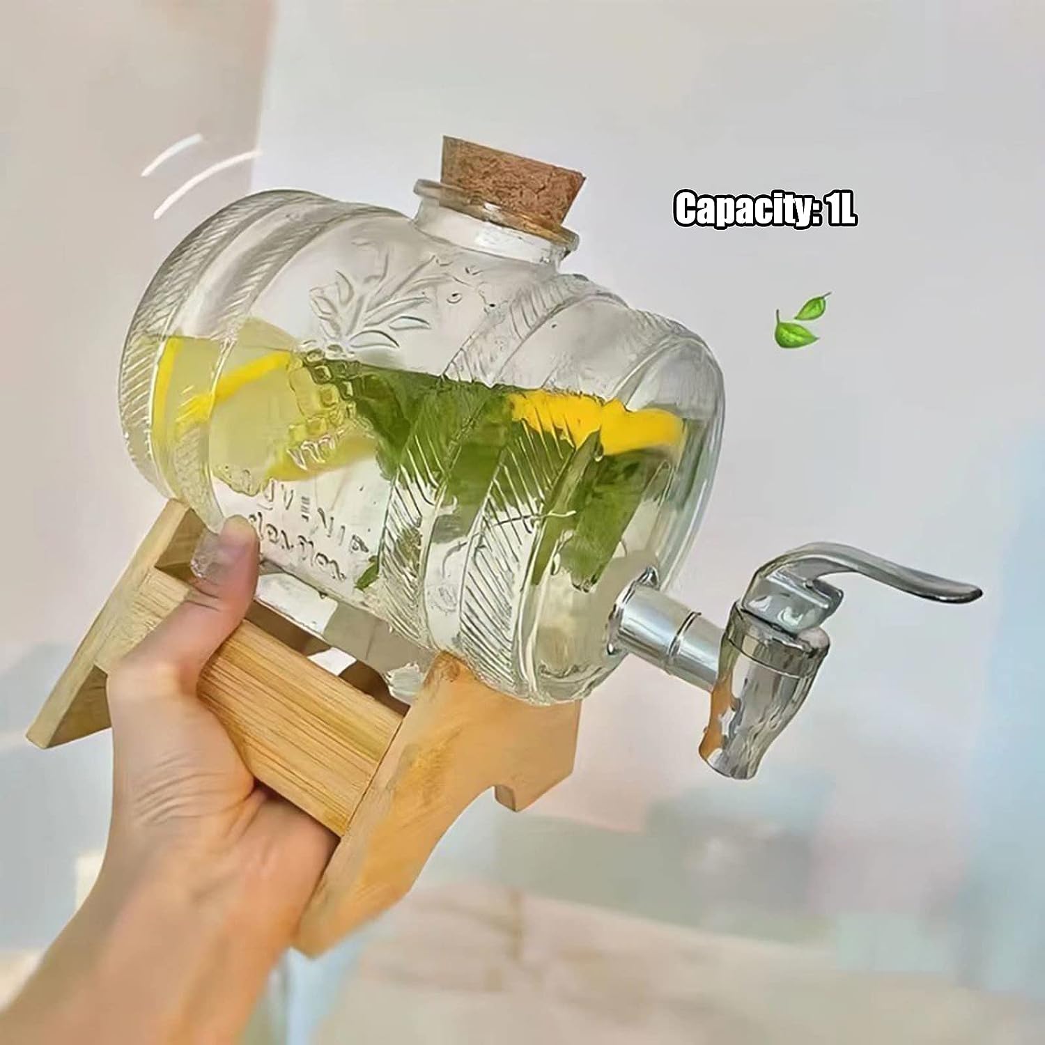 Glass Drink Dispenser